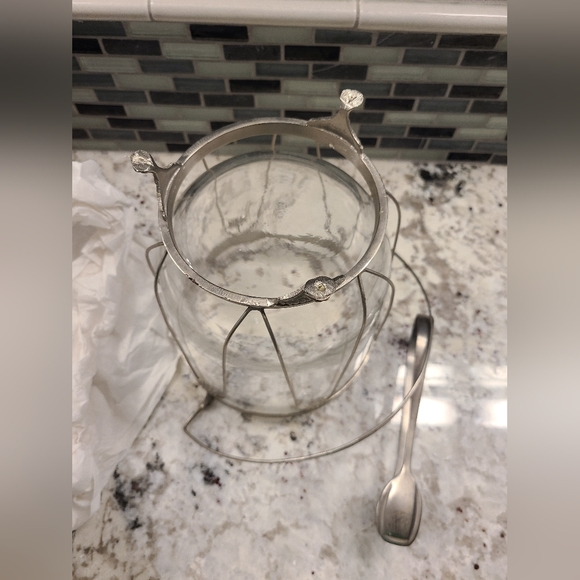 Christmas Glass Ice Bucket - Picture 3 of 6